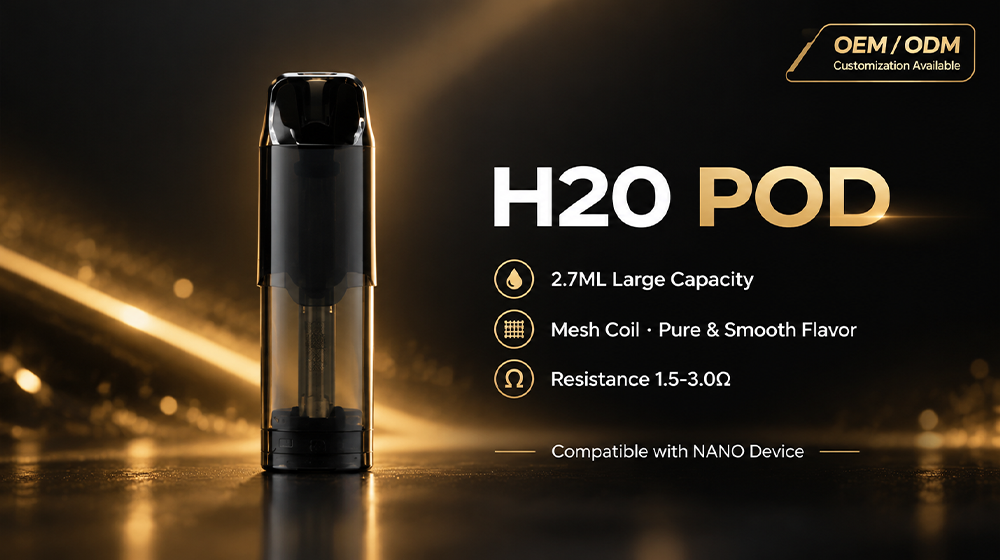 H20 nanostix pod banner