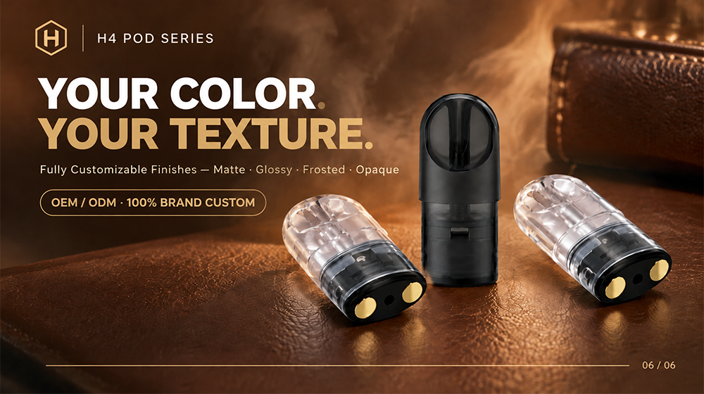 H4 vape pod OEM ODM-1